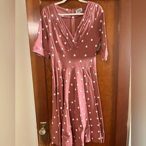 Vintage style tea length dress